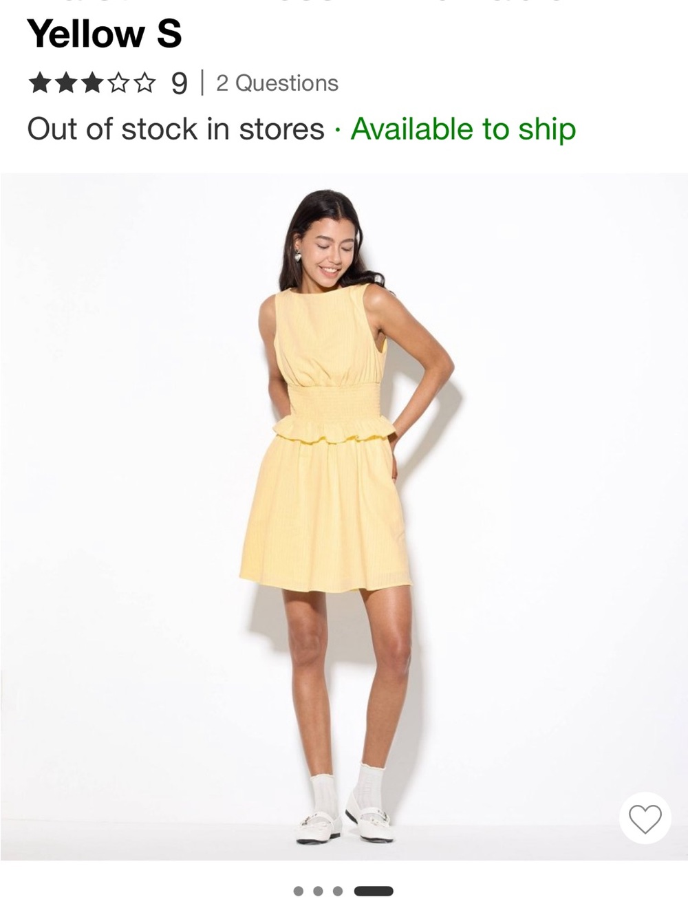 Women's Sleeveless
Smocked Waist Mini
Dress - Wild Fable™
